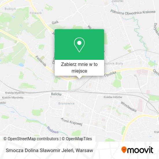 Mapa Smocza Dolina Sławomir Jeleń