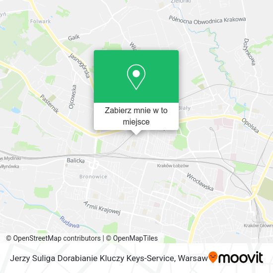 Mapa Jerzy Suliga Dorabianie Kluczy Keys-Service