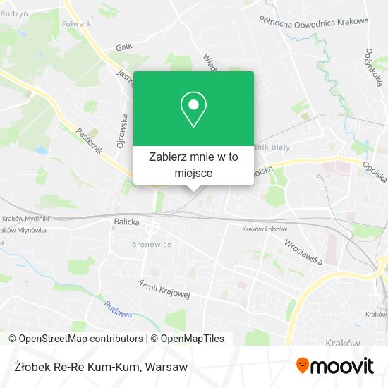 Mapa Żłobek Re-Re Kum-Kum