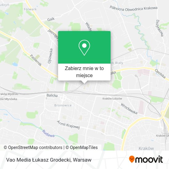 Mapa Vao Media Łukasz Grodecki