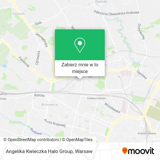 Mapa Angelika Kwieczka Halo Group