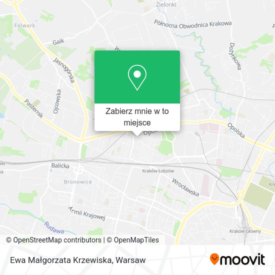 Mapa Ewa Małgorzata Krzewiska