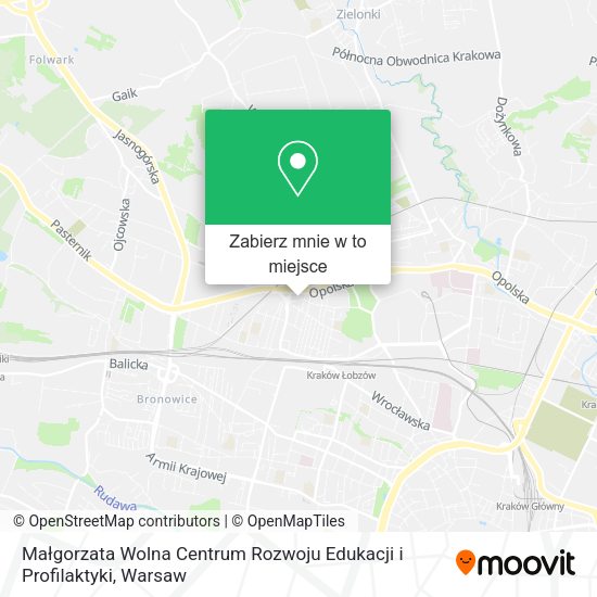 Mapa Małgorzata Wolna Centrum Rozwoju Edukacji i Profilaktyki