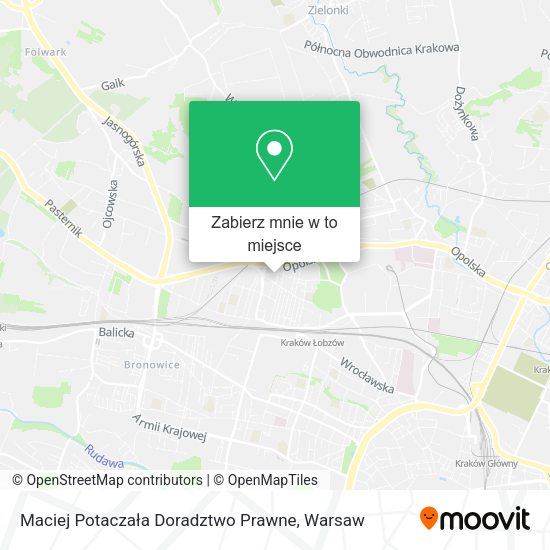 Mapa Maciej Potaczała Doradztwo Prawne