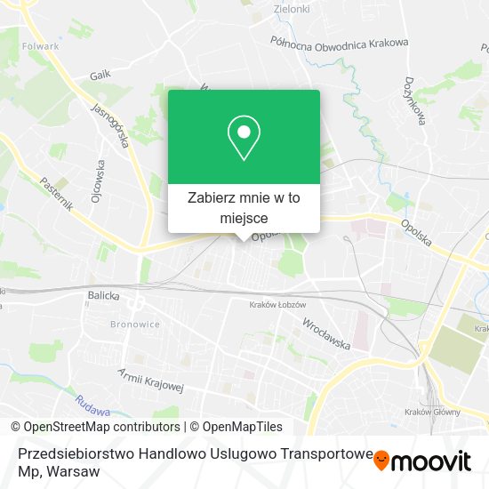 Mapa Przedsiebiorstwo Handlowo Uslugowo Transportowe Mp