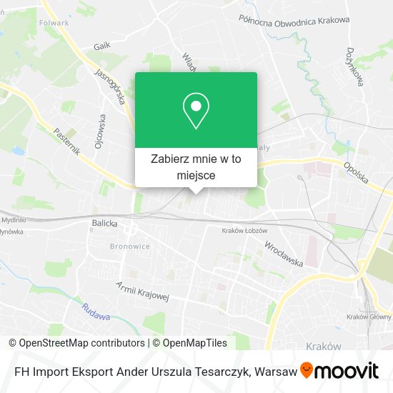 Mapa FH Import Eksport Ander Urszula Tesarczyk