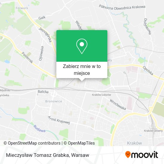 Mapa Mieczysław Tomasz Grabka