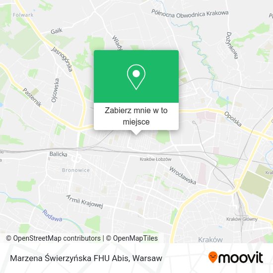 Mapa Marzena Świerzyńska FHU Abis