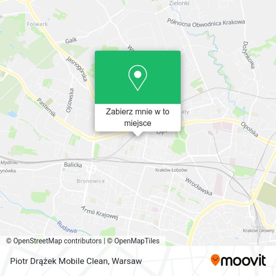 Mapa Piotr Drążek Mobile Clean