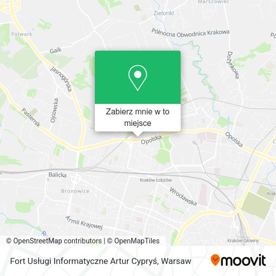 Mapa Fort Usługi Informatyczne Artur Cypryś