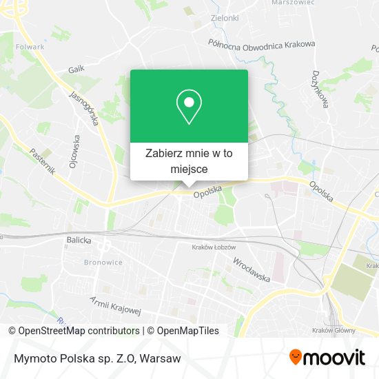 Mapa Mymoto Polska sp. Z.O