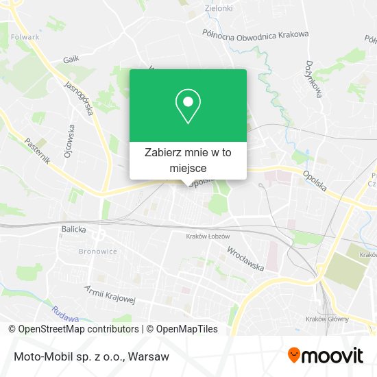 Mapa Moto-Mobil sp. z o.o.