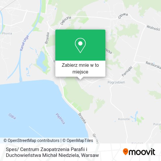 Mapa Spes/ Centrum Zaopatrzenia Parafii i Duchowieństwa Michał Niedziela