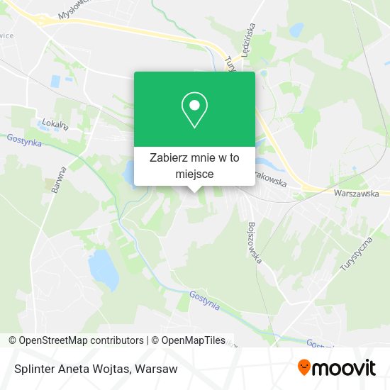 Mapa Splinter Aneta Wojtas