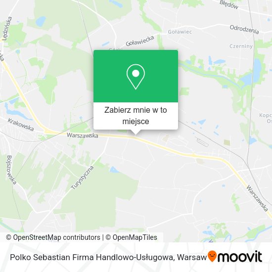 Mapa Polko Sebastian Firma Handlowo-Usługowa