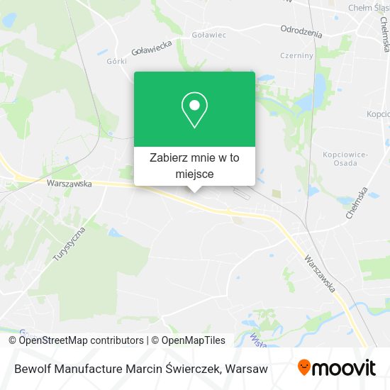 Mapa Bewolf Manufacture Marcin Świerczek