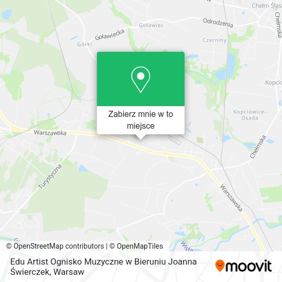 Mapa Edu Artist Ognisko Muzyczne w Bieruniu Joanna Świerczek