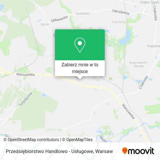 Mapa Przedsiębiorstwo Handlowo - Usługowe