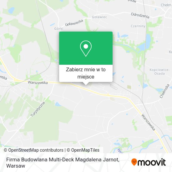 Mapa Firma Budowlana Multi-Deck Magdalena Jarnot
