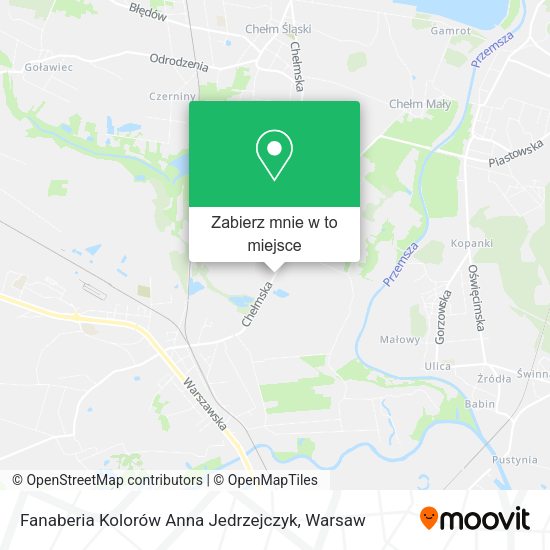 Mapa Fanaberia Kolorów Anna Jedrzejczyk