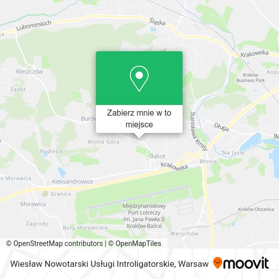 Mapa Wiesław Nowotarski Usługi Introligatorskie