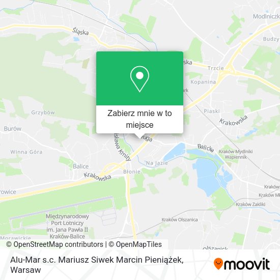 Mapa Alu-Mar s.c. Mariusz Siwek Marcin Pieniążek