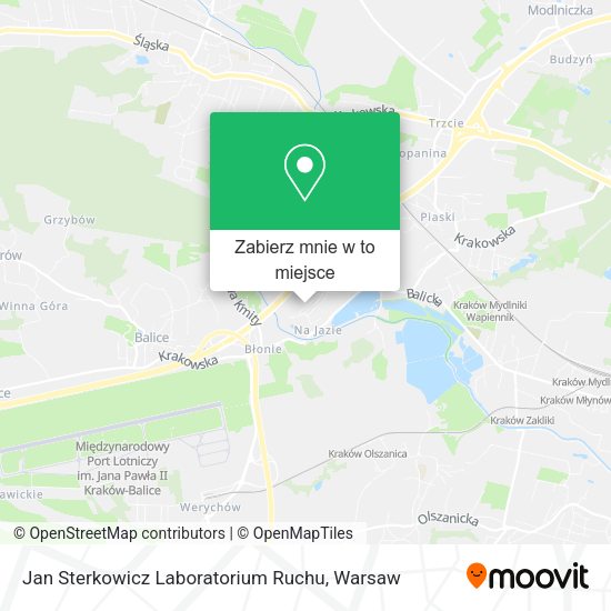 Mapa Jan Sterkowicz Laboratorium Ruchu