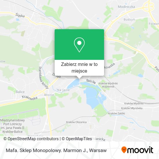 Mapa Mafa. Sklep Monopolowy. Marmon J.