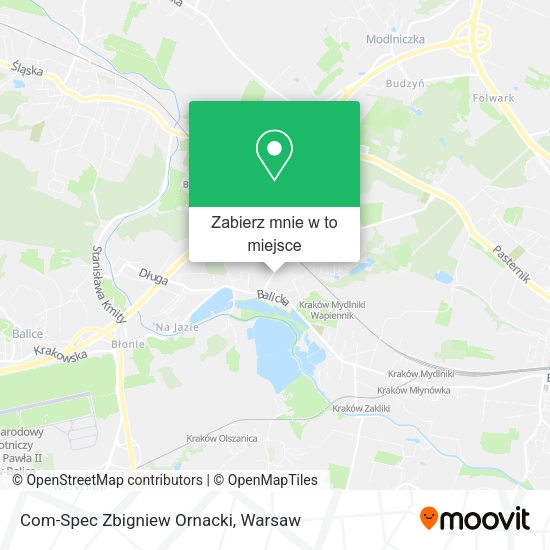 Mapa Com-Spec Zbigniew Ornacki