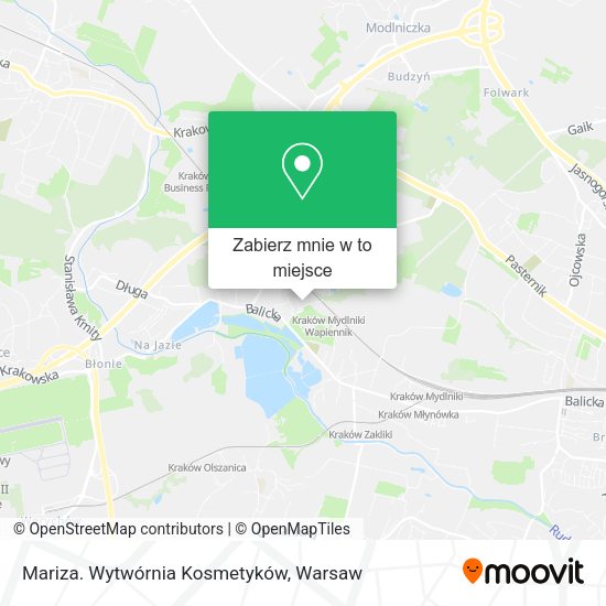 Mapa Mariza. Wytwórnia Kosmetyków