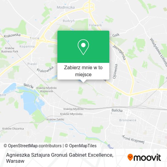 Mapa Agnieszka Sztajura Gronuś Gabinet Excellence