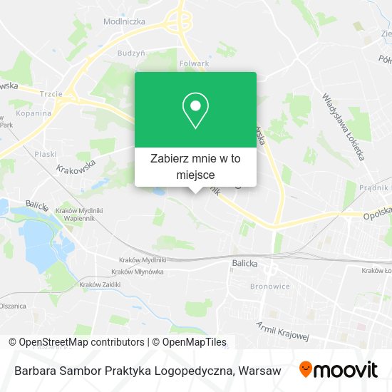 Mapa Barbara Sambor Praktyka Logopedyczna