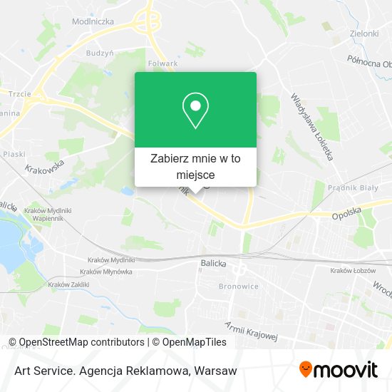 Mapa Art Service. Agencja Reklamowa