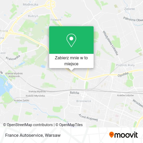 Mapa France Autoservice