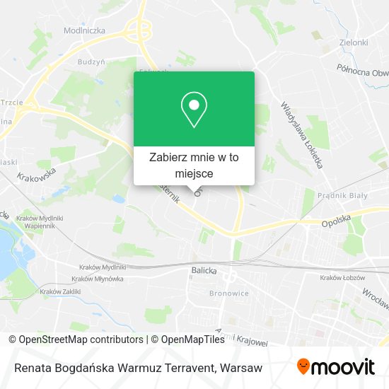 Mapa Renata Bogdańska Warmuz Terravent