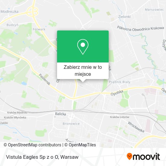 Mapa Vistula Eagles Sp z o O