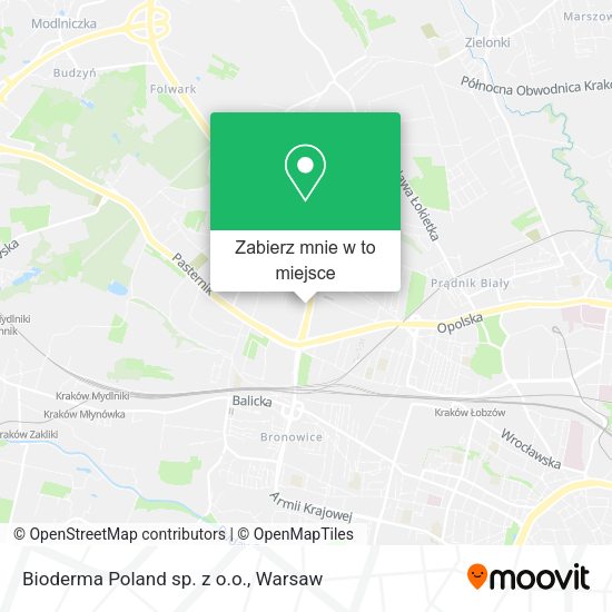 Mapa Bioderma Poland sp. z o.o.