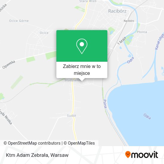 Mapa Ktm Adam Zebrała