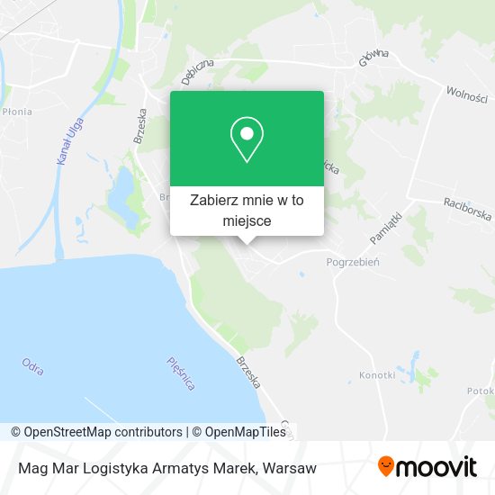 Mapa Mag Mar Logistyka Armatys Marek