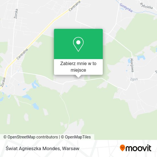 Mapa Świat Agnieszka Mondes