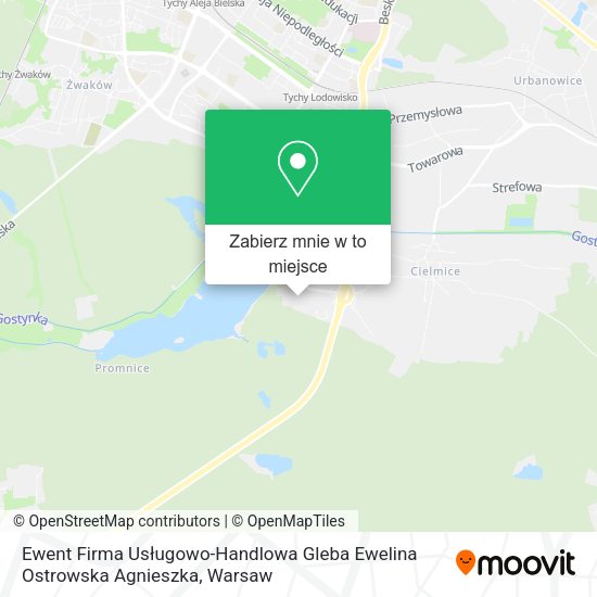 Mapa Ewent Firma Usługowo-Handlowa Gleba Ewelina Ostrowska Agnieszka