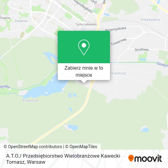 Mapa A.T.O./ Przedsiębiorstwo Wielobranżowe Kawecki Tomasz