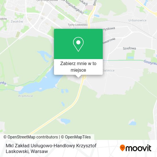 Mapa Mkl Zakład Usługowo-Handlowy Krzysztof Laskowski