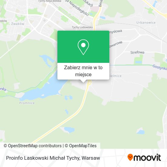 Mapa Proinfo Laskowski Michał Tychy