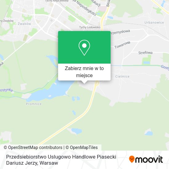 Mapa Przedsiebiorstwo Uslugowo Handlowe Piasecki Dariusz Jerzy