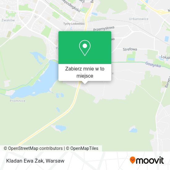 Mapa Kladan Ewa Żak