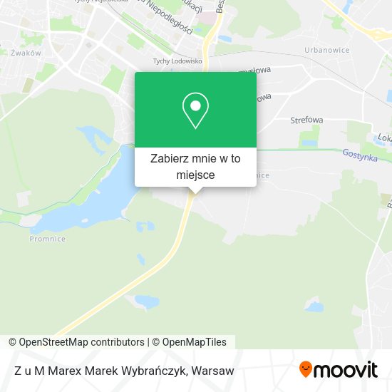 Mapa Z u M Marex Marek Wybrańczyk