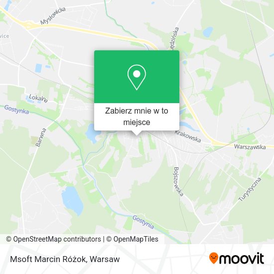 Mapa Msoft Marcin Różok