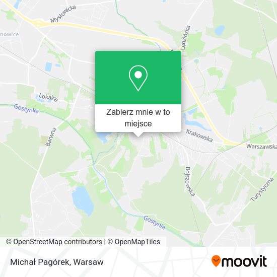 Mapa Michał Pagórek