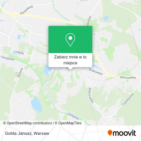 Mapa Gołda Janusz